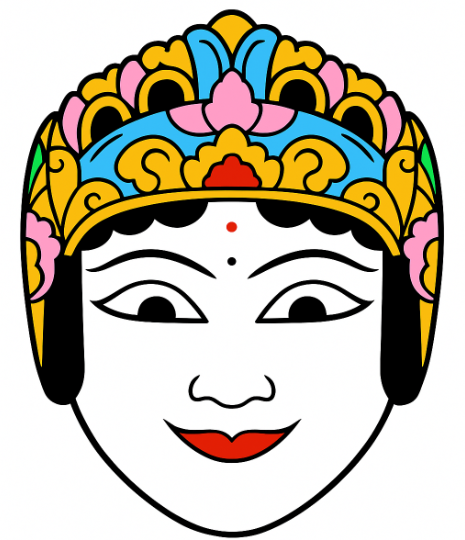 Topeng Dewi Sekartaji