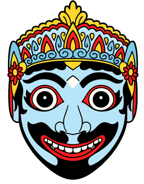 Topeng Patih Dandang Mangku Praja