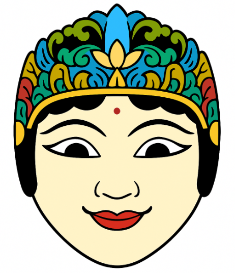 Topeng Dewi Ragilkuning